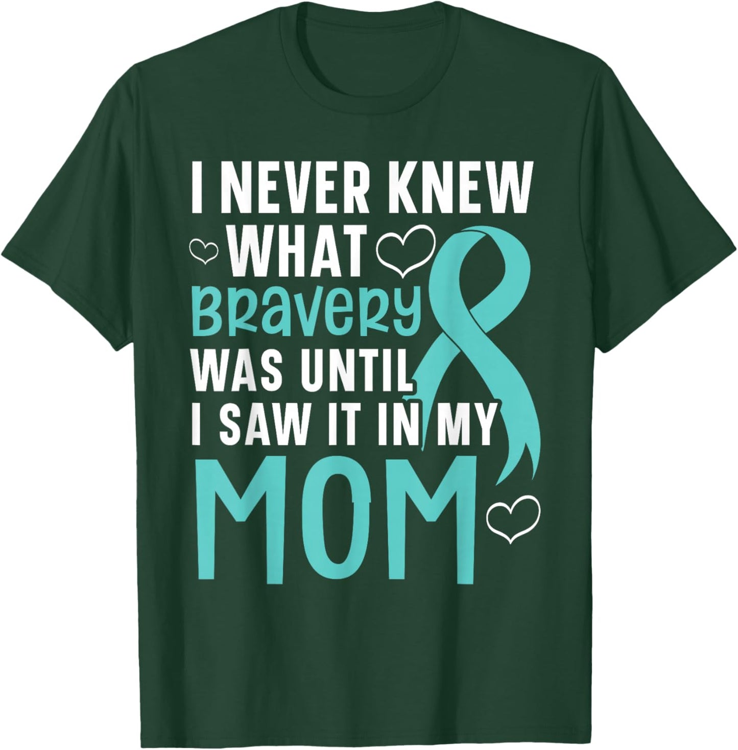Cervical Cancer Supporter Cervical Cancer Awareness T-Shirt - T-Shirt | Forest