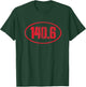 140.6 Triathlon Triathlete Vintage T-Shirt - T-Shirt | Forest