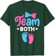 Team Both Pink Or Blue Gender Reveal T-Shirt - T-Shirt | Forest