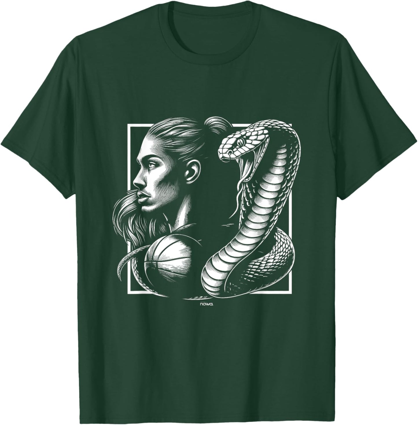 Fearless Mamba Girl Motivation T-Shirt - T-Shirt | Forest