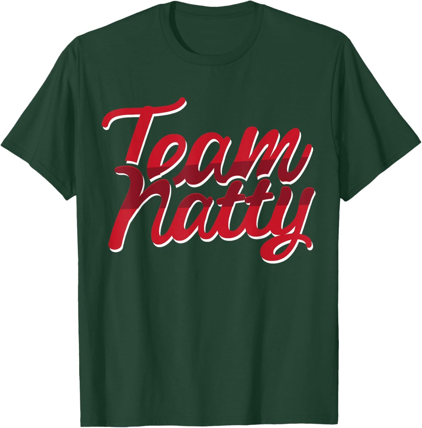 Body Building Fitness Training Gym Team Natty Black T-Shirt - T-Shirt | Forest