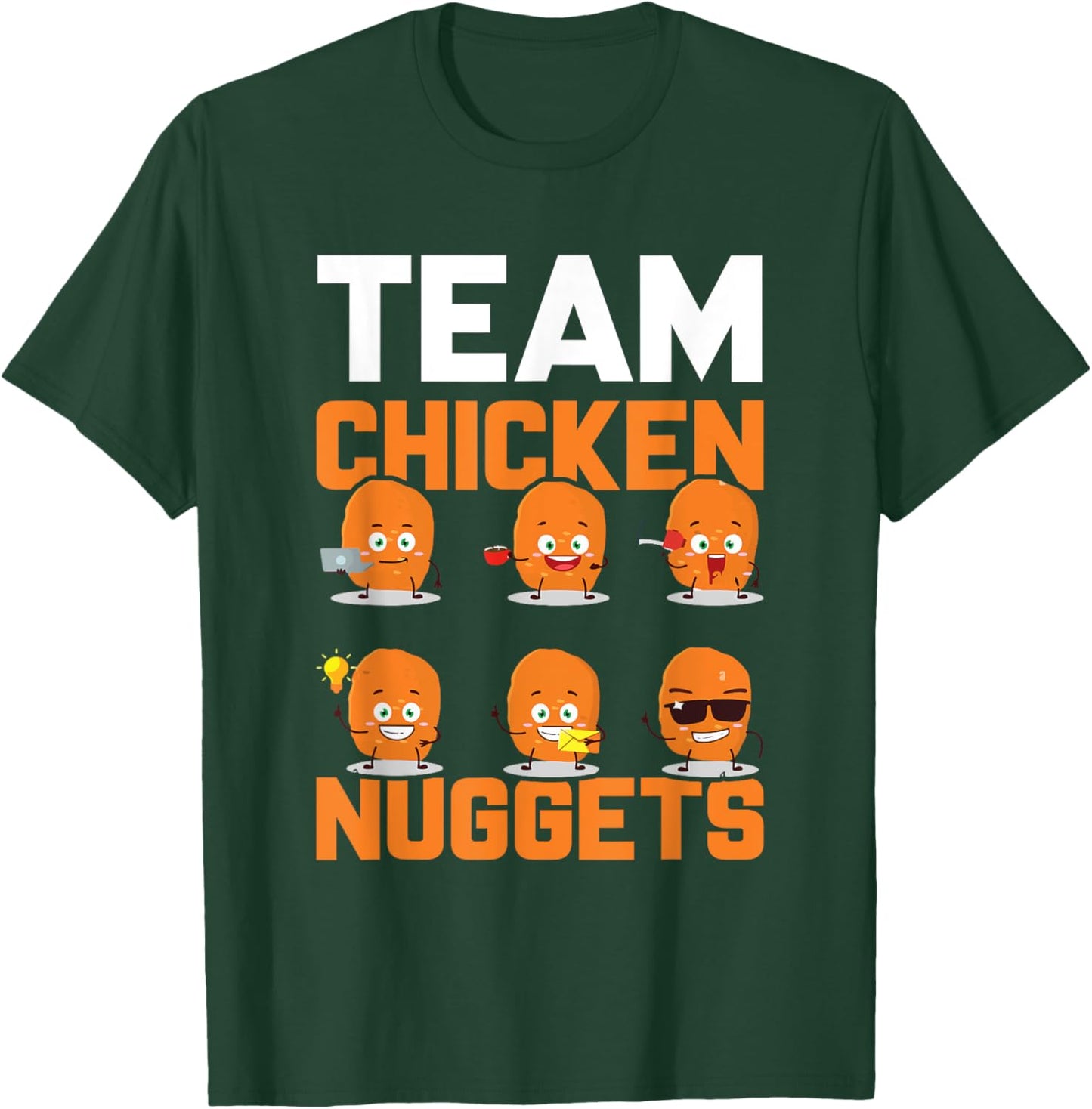Team Chicken Nuggets T-Shirt - T-Shirt | Forest