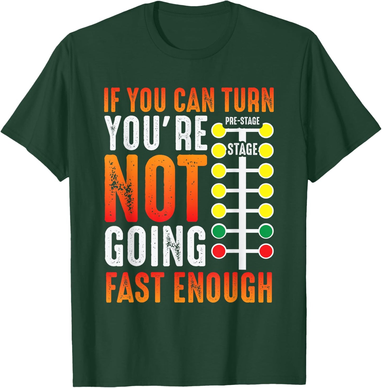 Dragster Saying Race car Driver Skill Drag Racing T-Shirt - T-Shirt | Forest