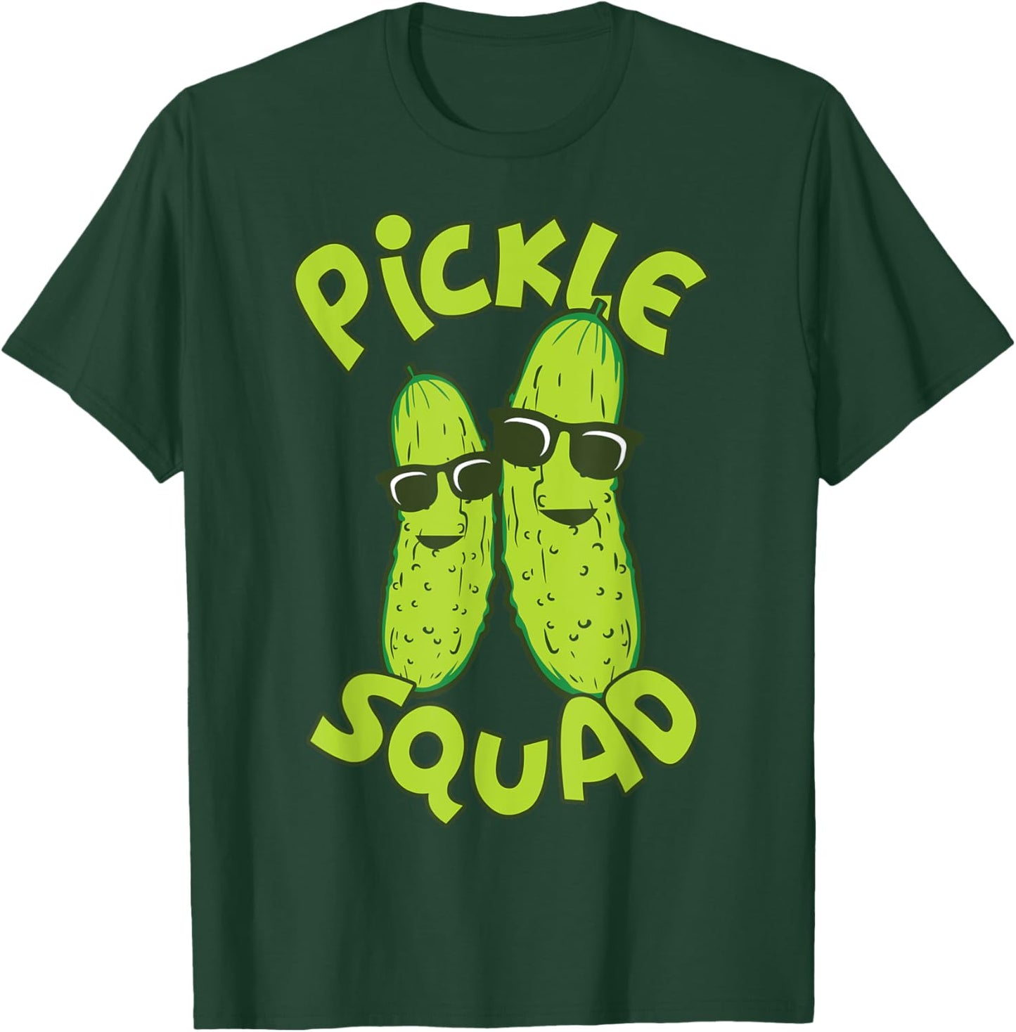 Dill Pickle Squad Design - Pickle Squad T-Shirt - T-Shirt | Forest