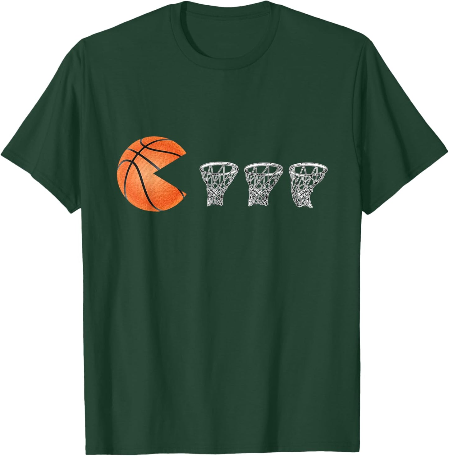 Funny Basketball Buckets Boys T-Shirt - T-Shirt | Forest