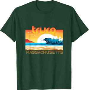 Truro Retro Vintage Souvenir Apparel - Truro T-Shirt - T-Shirt | Forest