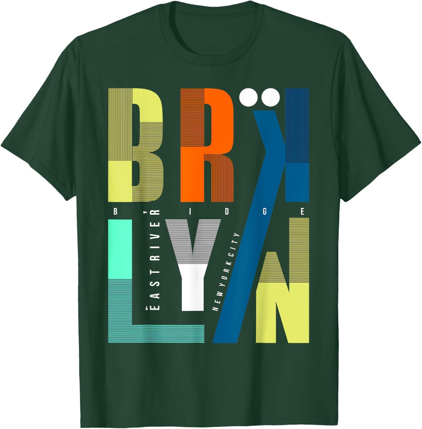 Brooklyn Vibes, Brooklyn shirt, Brooklyn New York City T-Shirt - T-Shirt | Forest