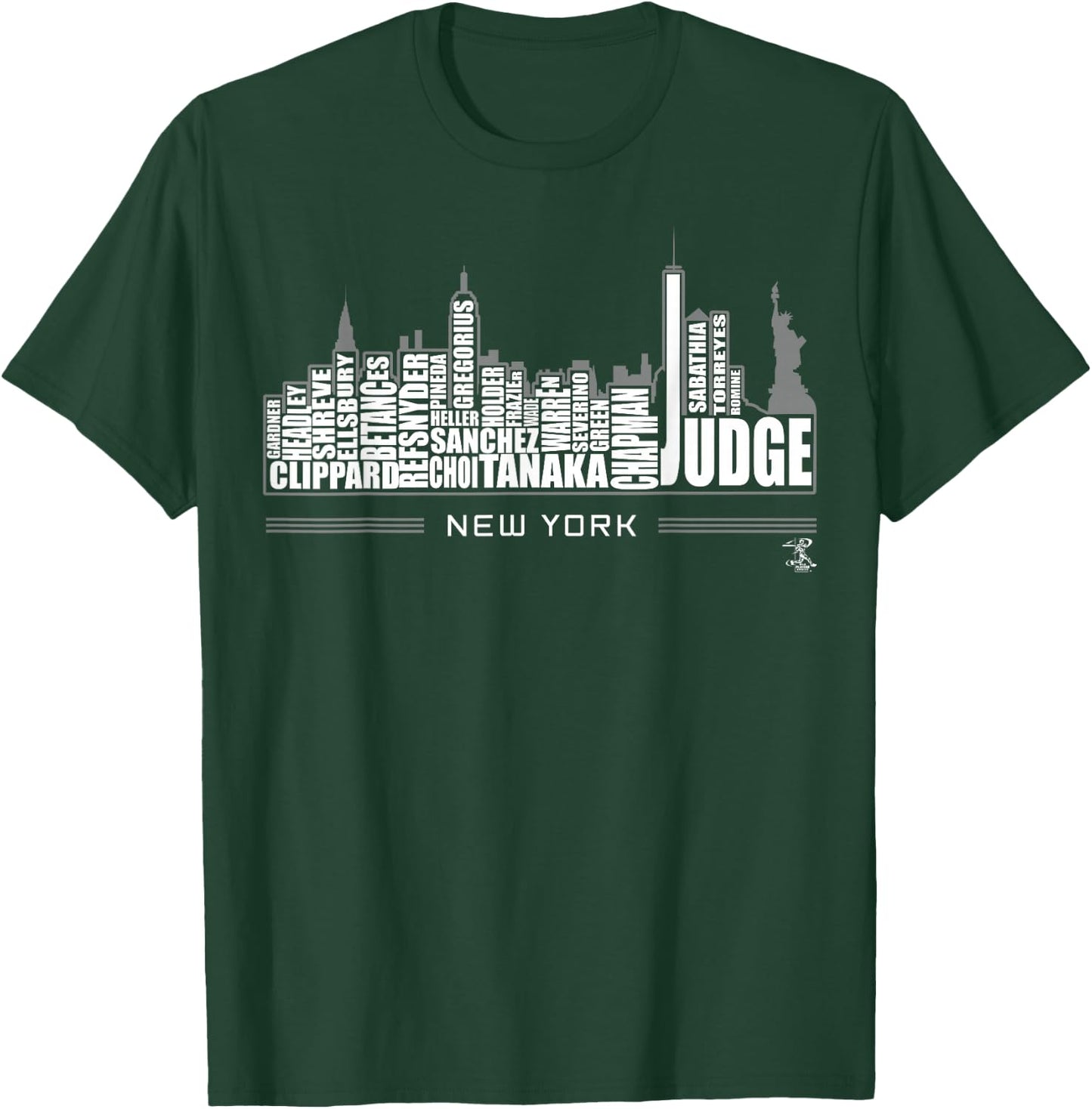 Aaron Judge Skyline - Apparel T-Shirt - T-Shirt | Forest