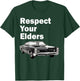 1966 66 GTO Classic Car Old School Muscle Car T-Shirt - T-Shirt | Forest