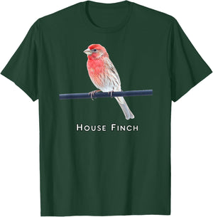 House Finch T-Shirt - T-Shirt | Forest