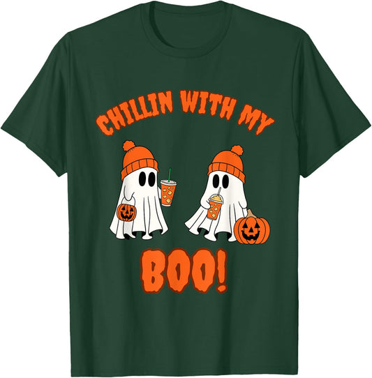Chillin With My Boo T-Shirt - T-Shirt | Forest