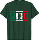 Apellido Sánchez con bandera de México T-Shirt - T-Shirt | Forest