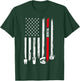 4th Of July Dental Dentist American Flag Patriotic Hygienist Men T-Shirt - T-Shirt | Forest