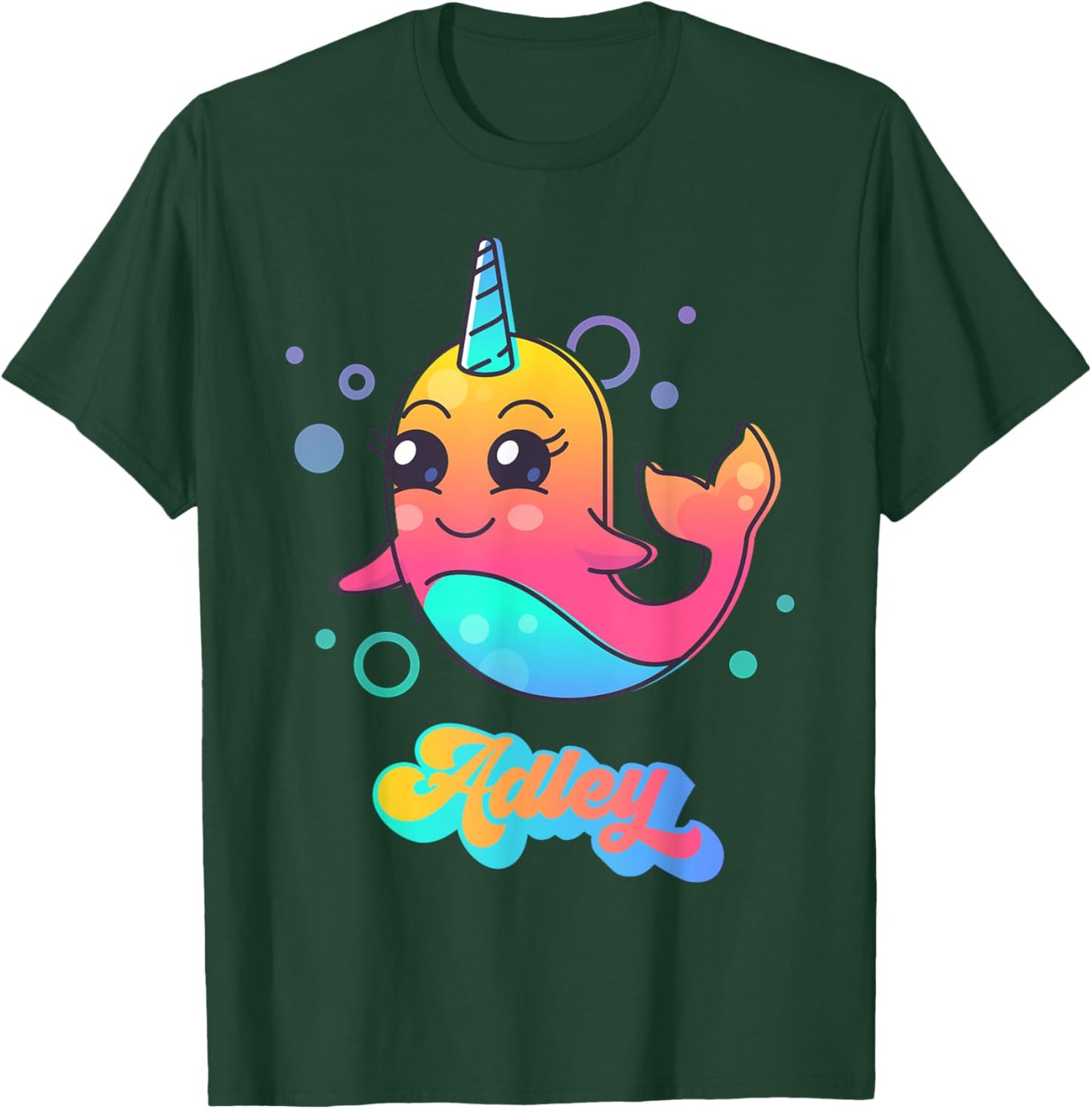 Adley Merch Unicorn Design T-Shirt - T-Shirt | Forest