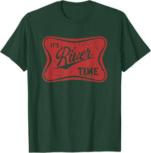 It's River Time, River Vibes T-Shirt - T-Shirt | Forest