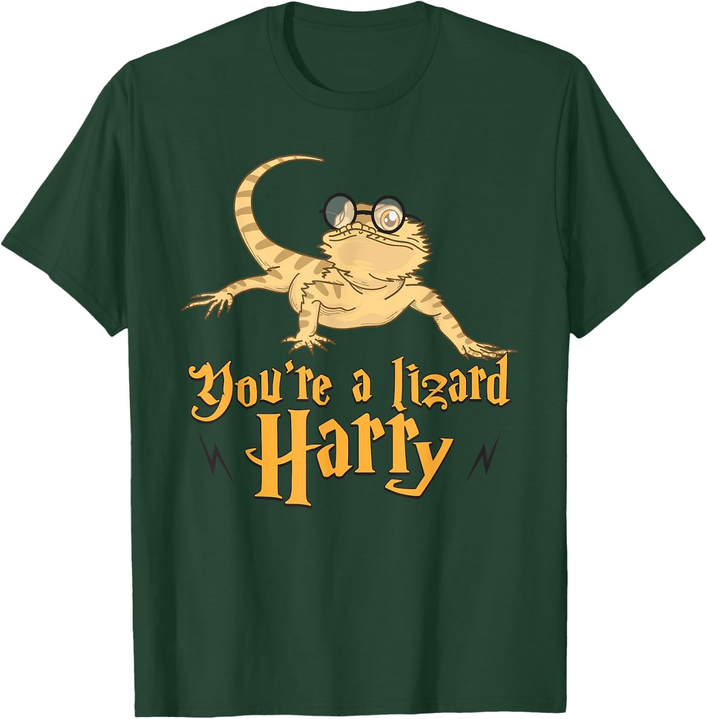 You're A Lizard Harry - Fantasy Bookworm Gift T-Shirt - T-Shirt | Forest