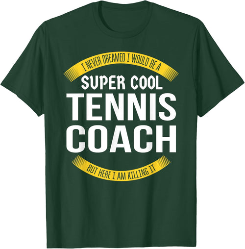 Funny Tennis Coach Gift Appreciation