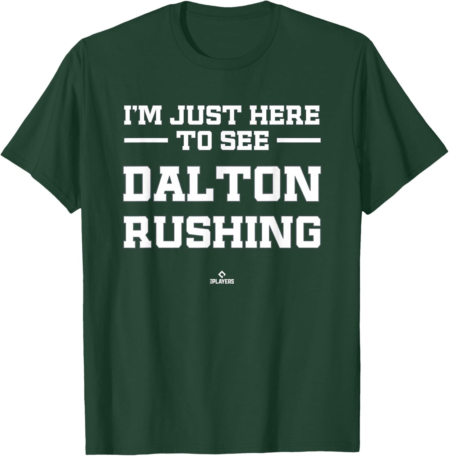 I'm Here to See Dalton Rushing Prospect Baseball Fan Gear T-Shirt - T-Shirt | Forest