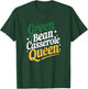 Green Bean Casserole Queen Funny Kitchen Queen Thanksgiving T-Shirt - T-Shirt | Forest