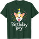 Corgi Shirt For Kids Birthday Boy Dog Party Puppy Love Pet T-Shirt - T-Shirt | Forest