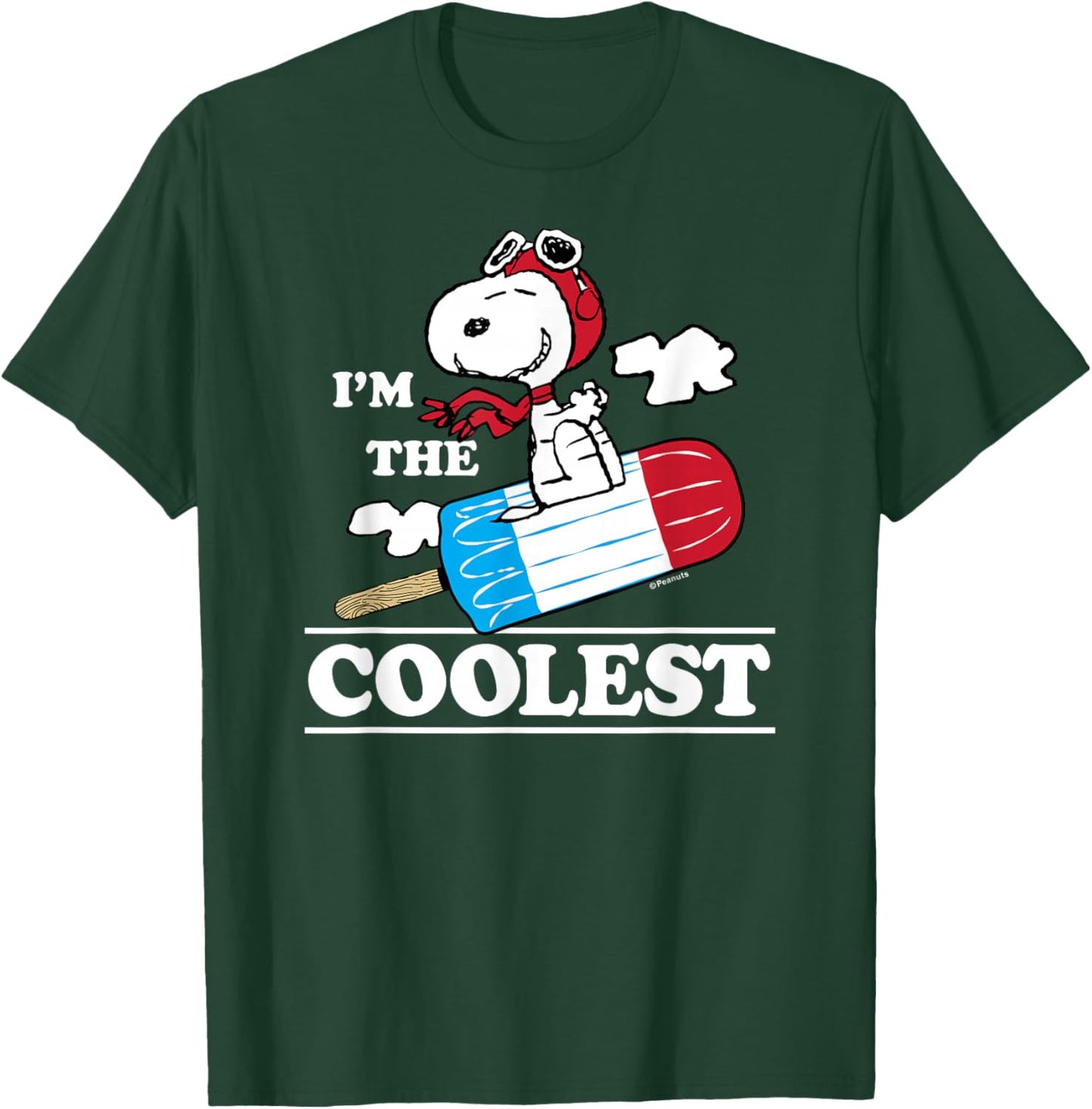 Peanuts - I'm the coolest T-Shirt - T-Shirt | Forest