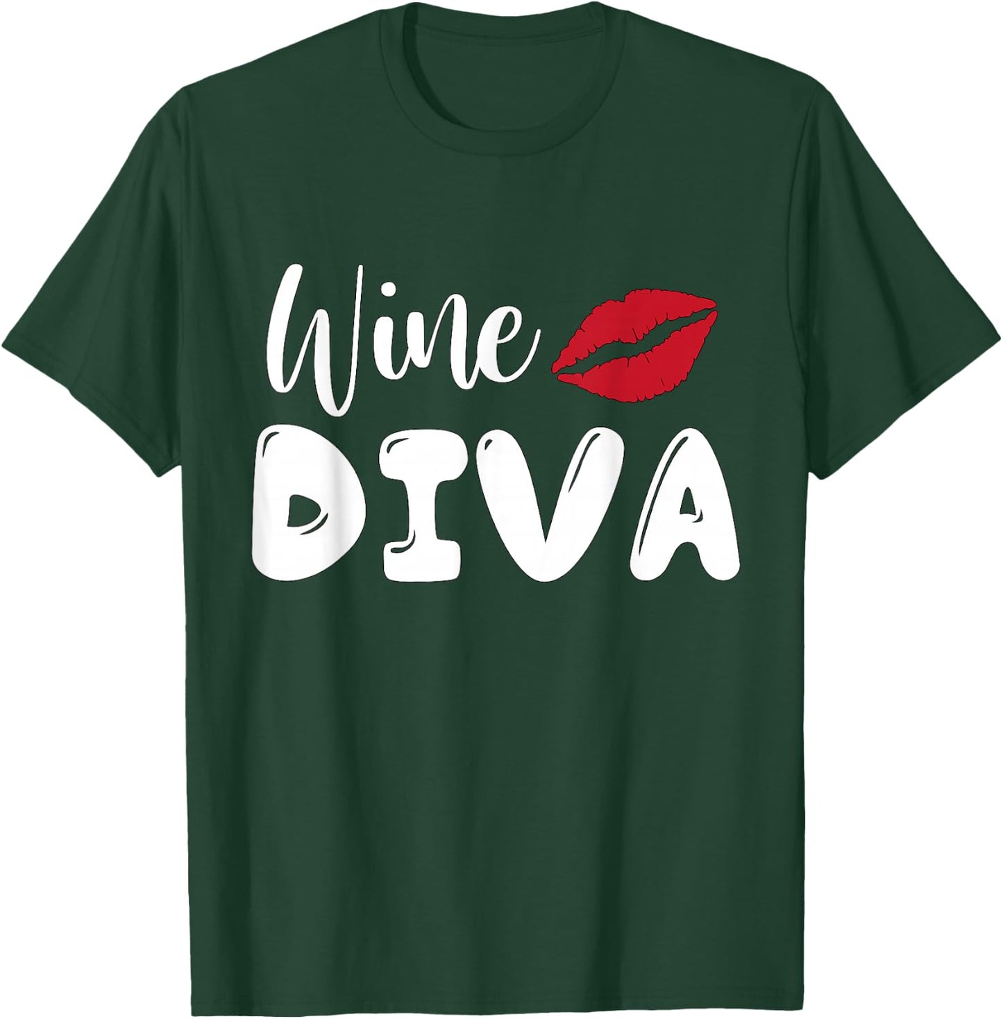 Wine Diva T-Shirt - T-Shirt | Forest