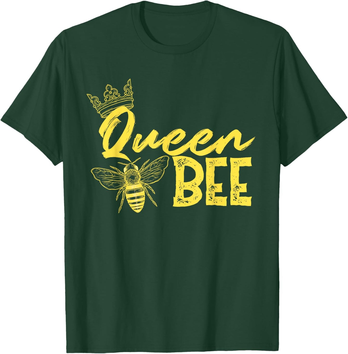 Queen Bee Queen T-Shirt - T-Shirt | Forest