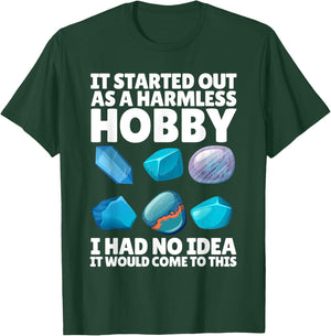 Rock Collecting Art Women Geology Rock Collector T-Shirt - T-Shirt | Forest