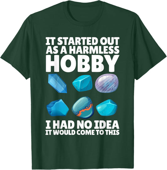 Rock Collecting Art Women Geology Rock Collector T-Shirt - T-Shirt | Forest