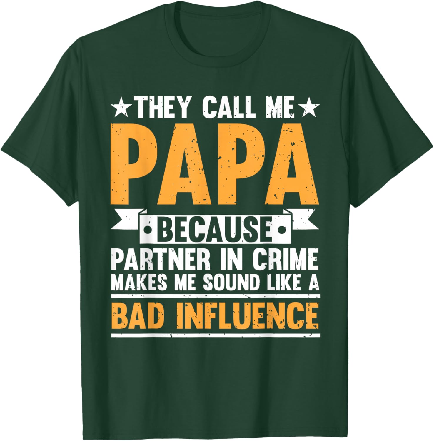 Funny Papa Design For Grandpa Papi Papaw From Grandkids Papa T-Shirt - T-Shirt | Forest
