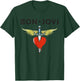 Official Bon Jovi Heart Dagger T-Shirt - T-Shirt | Forest