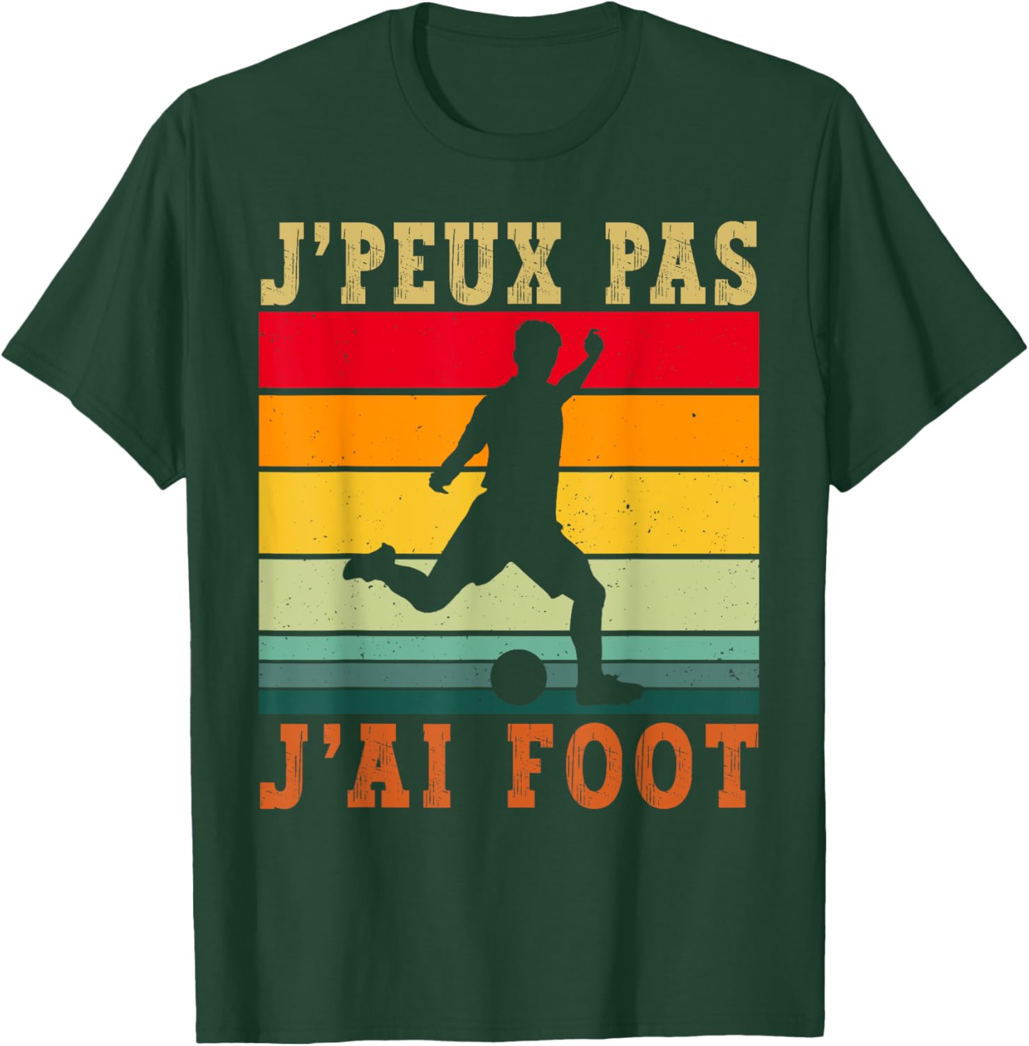 J'Peux Pas J'ai Football Humour Football Player Child T-Shirt - T-Shirt | Forest