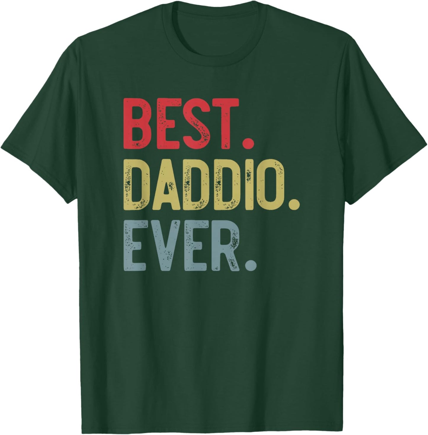 Best Daddio Ever Vintage Father's Day for Grandpa T-Shirt - T-Shirt | Forest