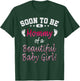 Soon To Be A Mommy Baby Girl Expecting Mother Gift T-Shirt - T-Shirt | Forest