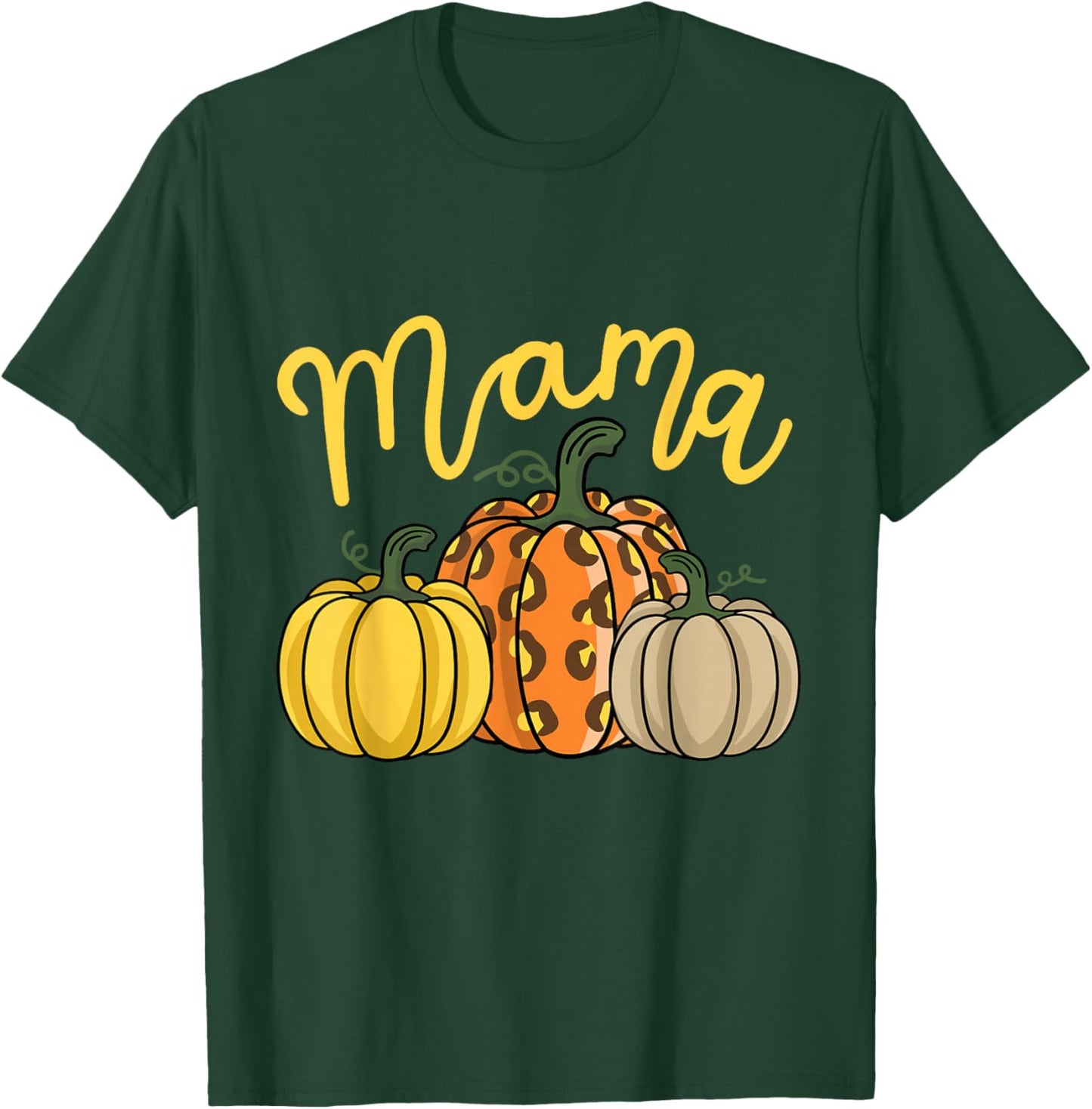 Mama and Mini Mommy and Me Matching Thanksgiving Adults T-Shirt - T-Shirt | Forest