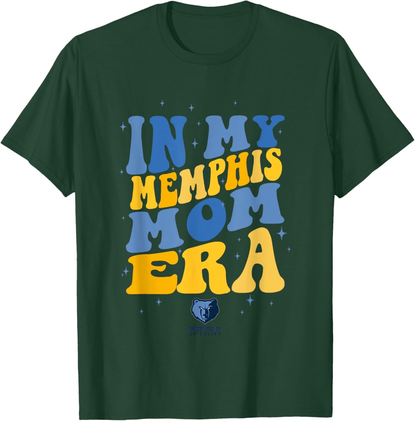 NBA Memphis Grizzlies In My Memphis Mom Era Logo T-Shirt - T-Shirt | Forest