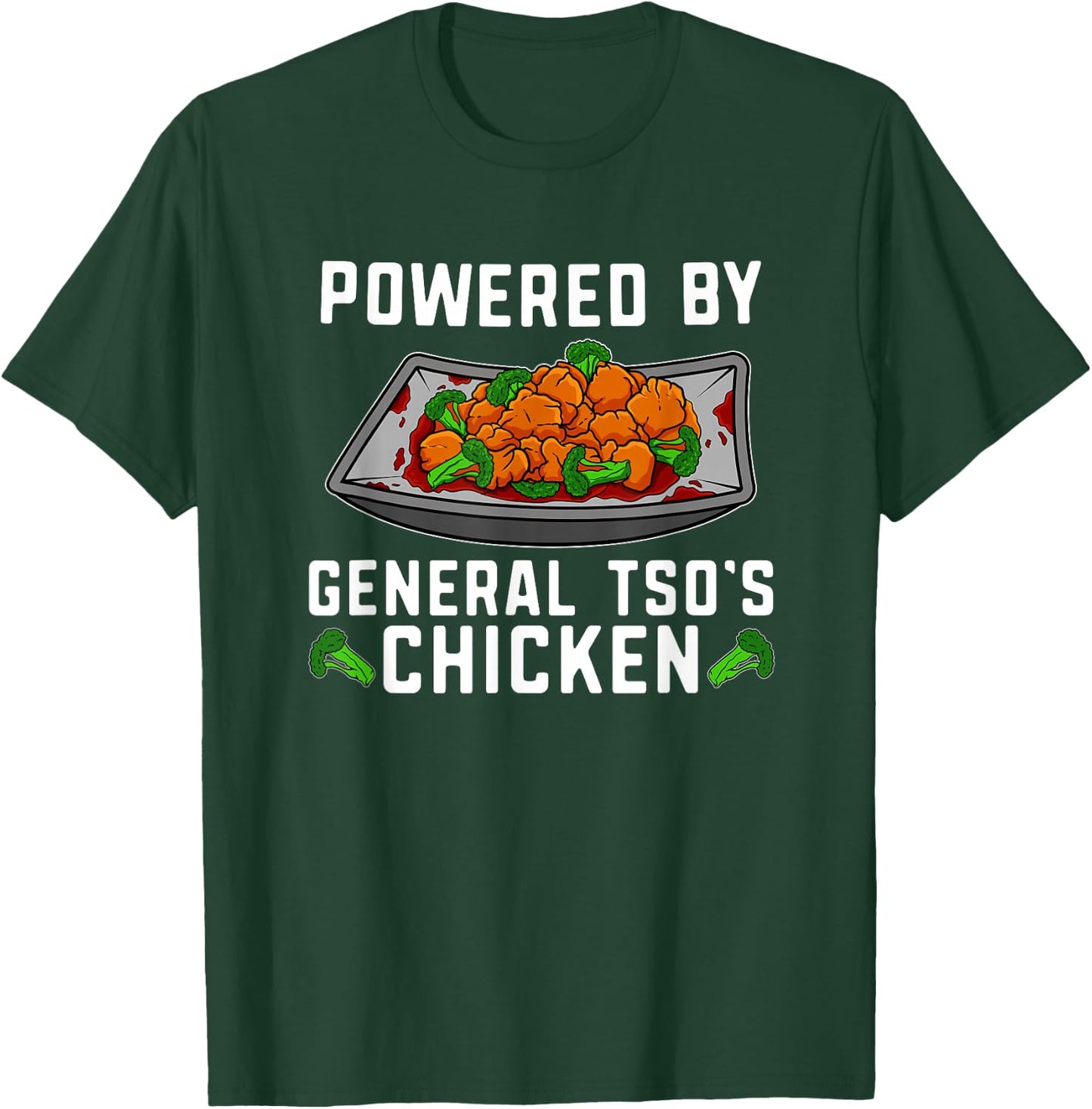 General Tso Chicken Lover Asian Chinese Food Foodie Humor T-Shirt - T-Shirt | Forest