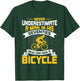 Never Underestimate a Man In His Seventies who ride Bicycle T-Shirt - T-Shirt | Forest