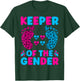 Keeper Of The Gender - Reveal Baby Announcement T-Shirt - T-Shirt | Forest