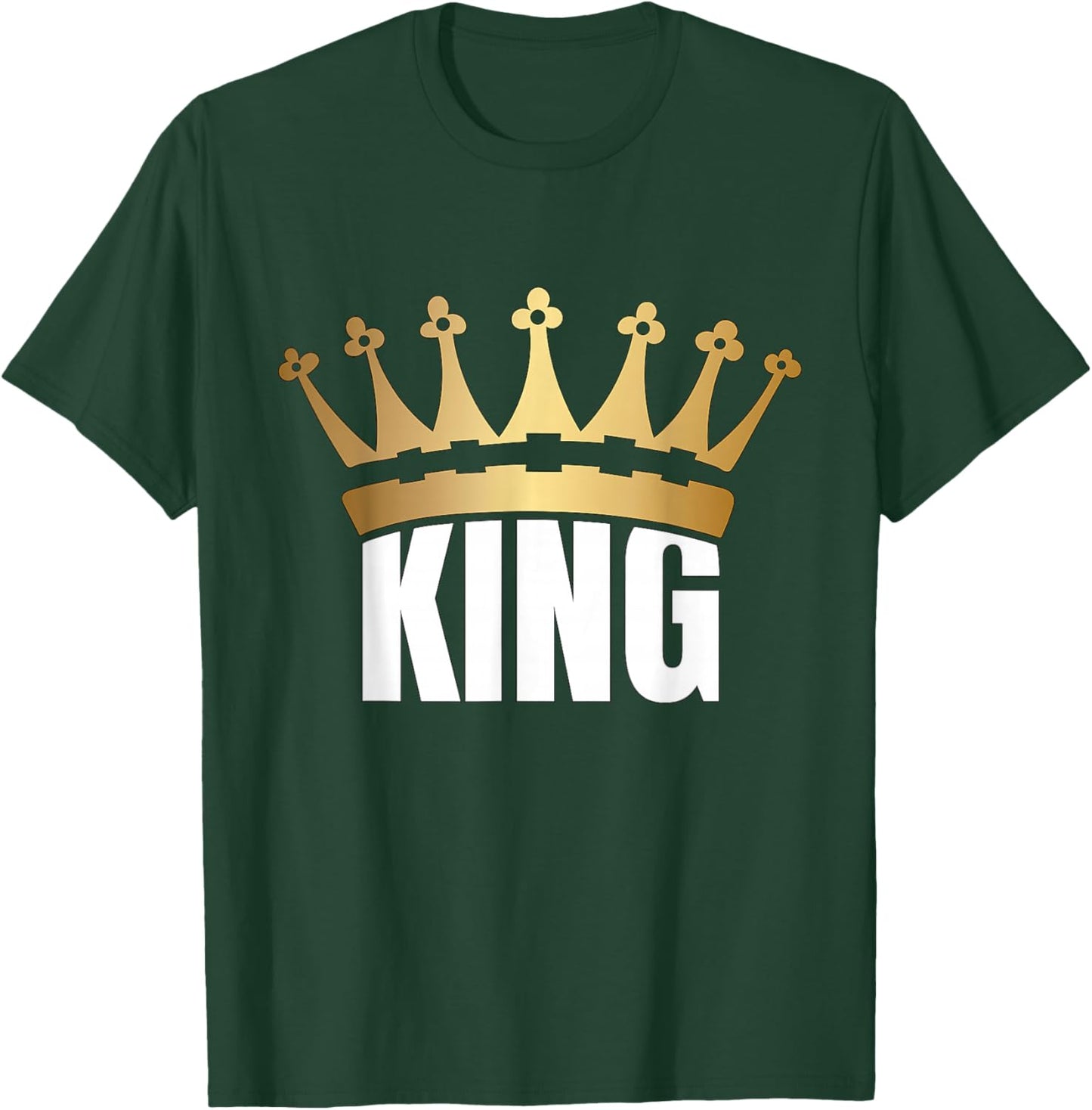 King Crown Gold T-Shirt - T-Shirt | Forest