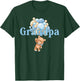 Grandpa Teddy Bear 1st Birthday Boy Family Matching T-Shirt - T-Shirt | Forest