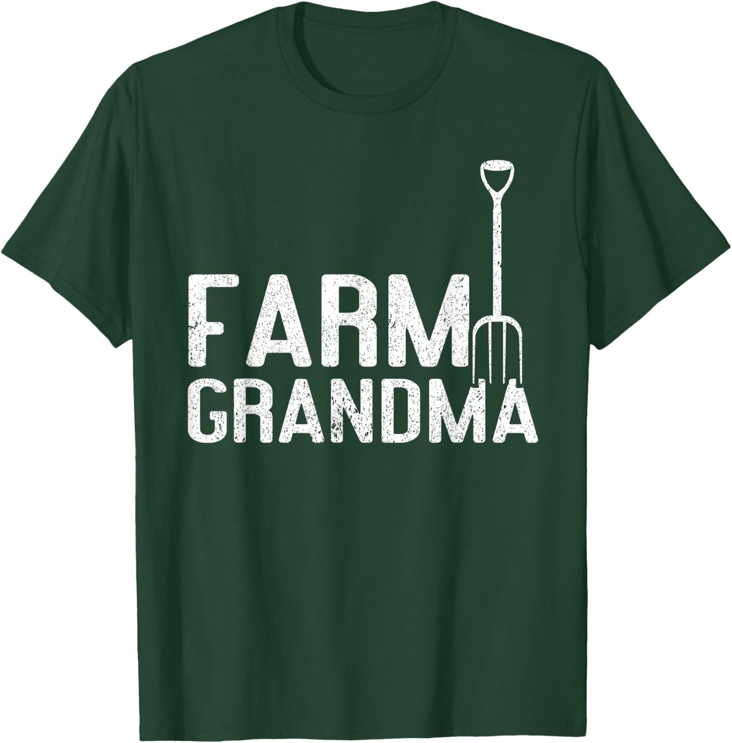 Farm Grandma | Local Farm Lover Funny Farmer Grandma T-Shirt - T-Shirt | Forest