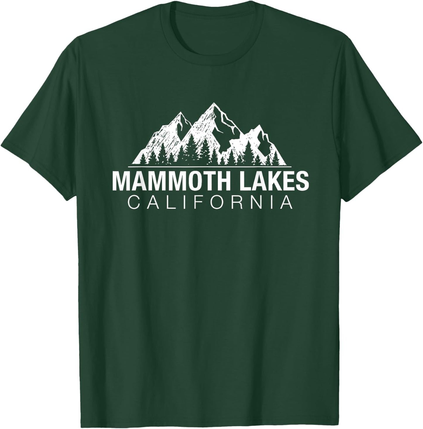 California Gift - Mammoth Lakes T-Shirt - T-Shirt | Forest