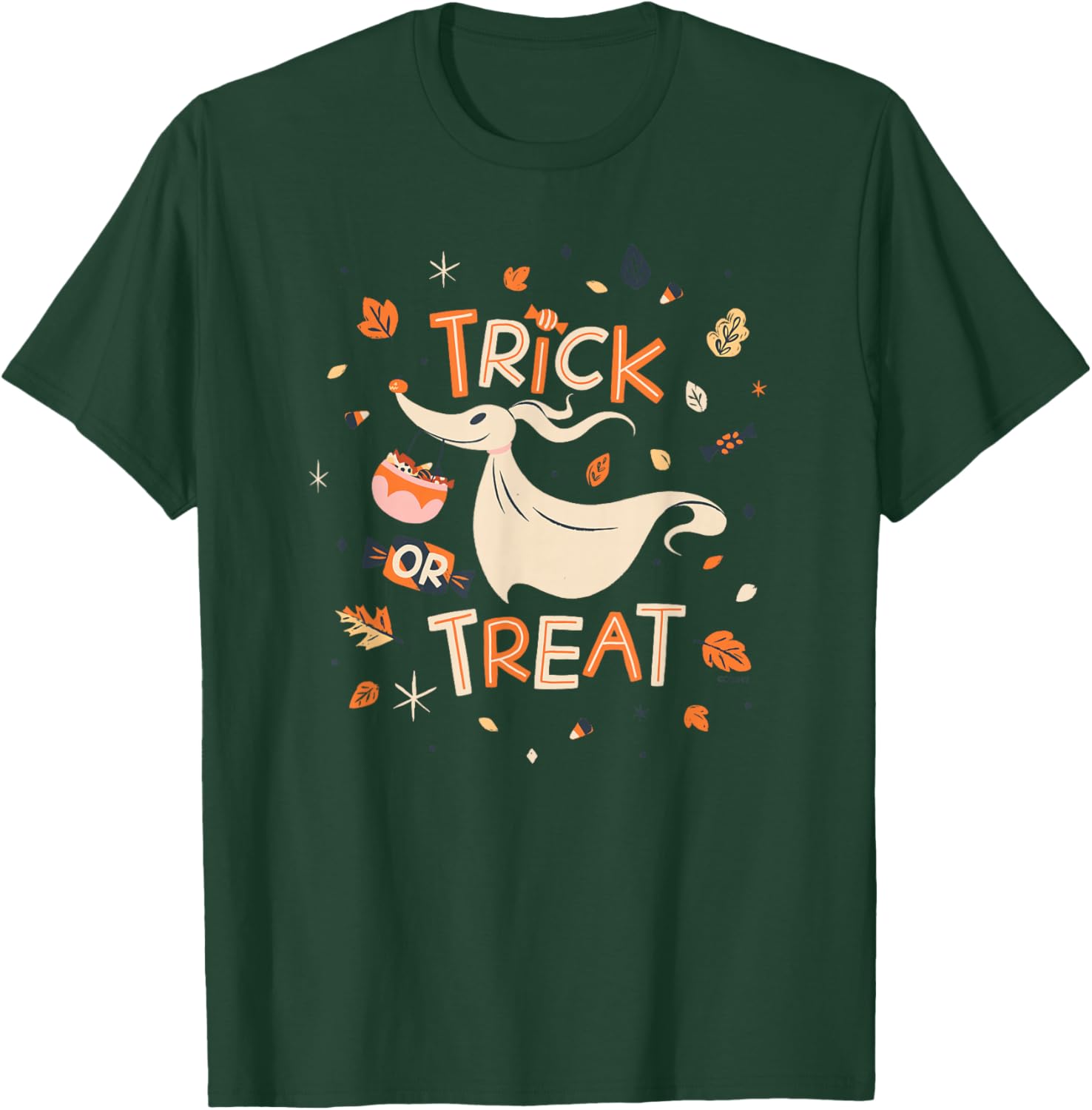 Disney The Nightmare Before Christmas Zero Halloween T-Shirt - T-Shirt | Forest