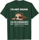 I'm not drunk I have parkinson's Sloth awareness T-Shirt - T-Shirt | Forest