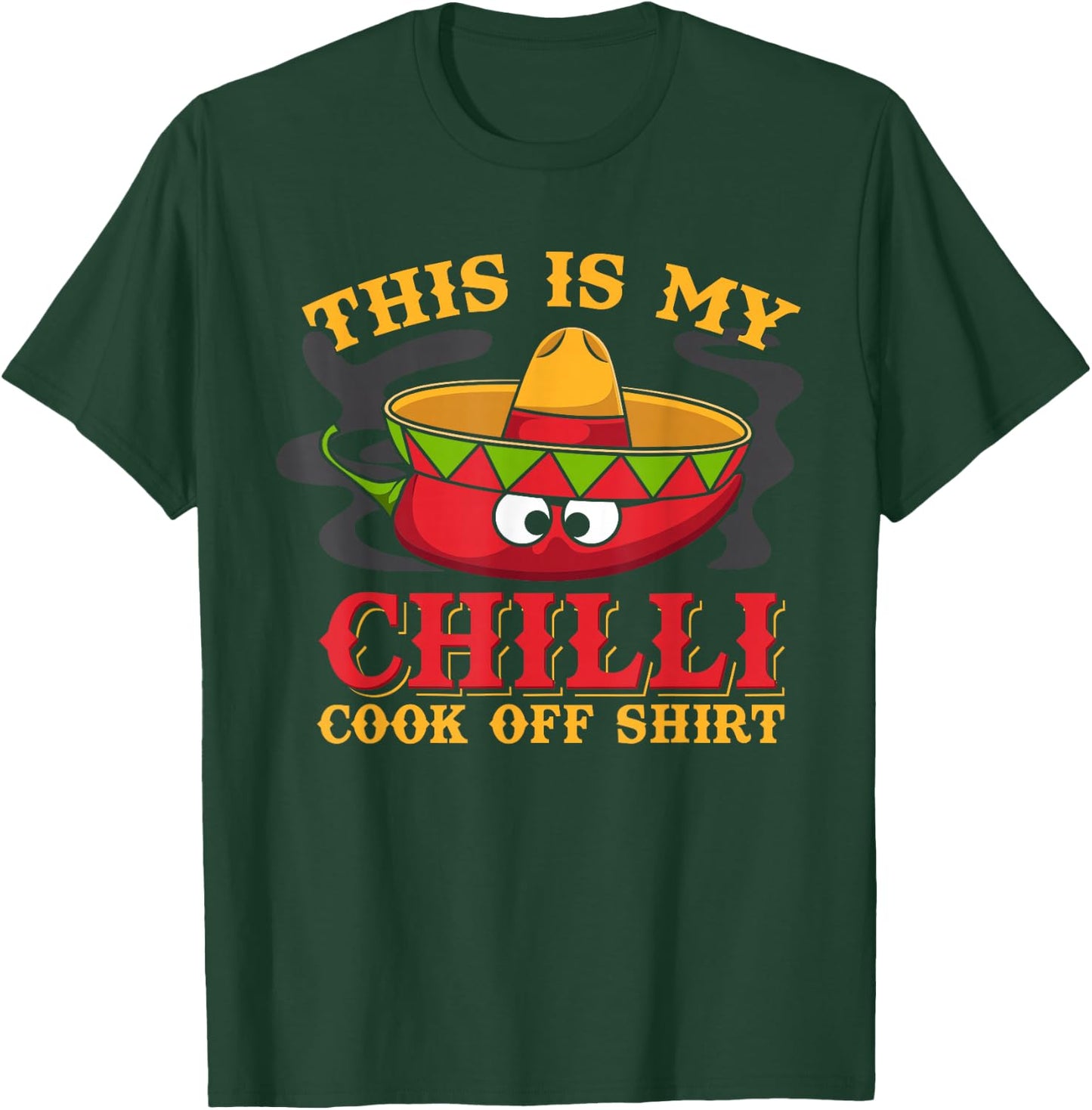 Chili Cook Off Gifts - Chili Cook Off, Chili Cook-Off T-Shirt - T-Shirt | Forest