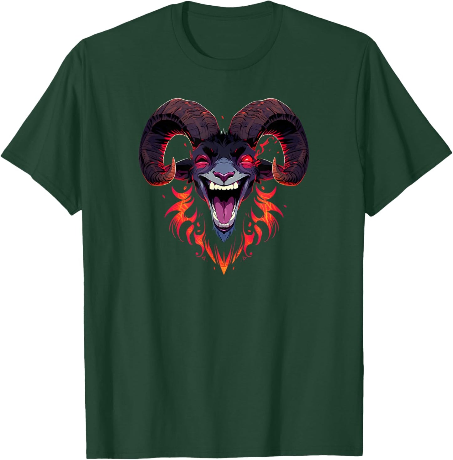 Laughing Goat Vegan Gift T-Shirt - T-Shirt | Forest