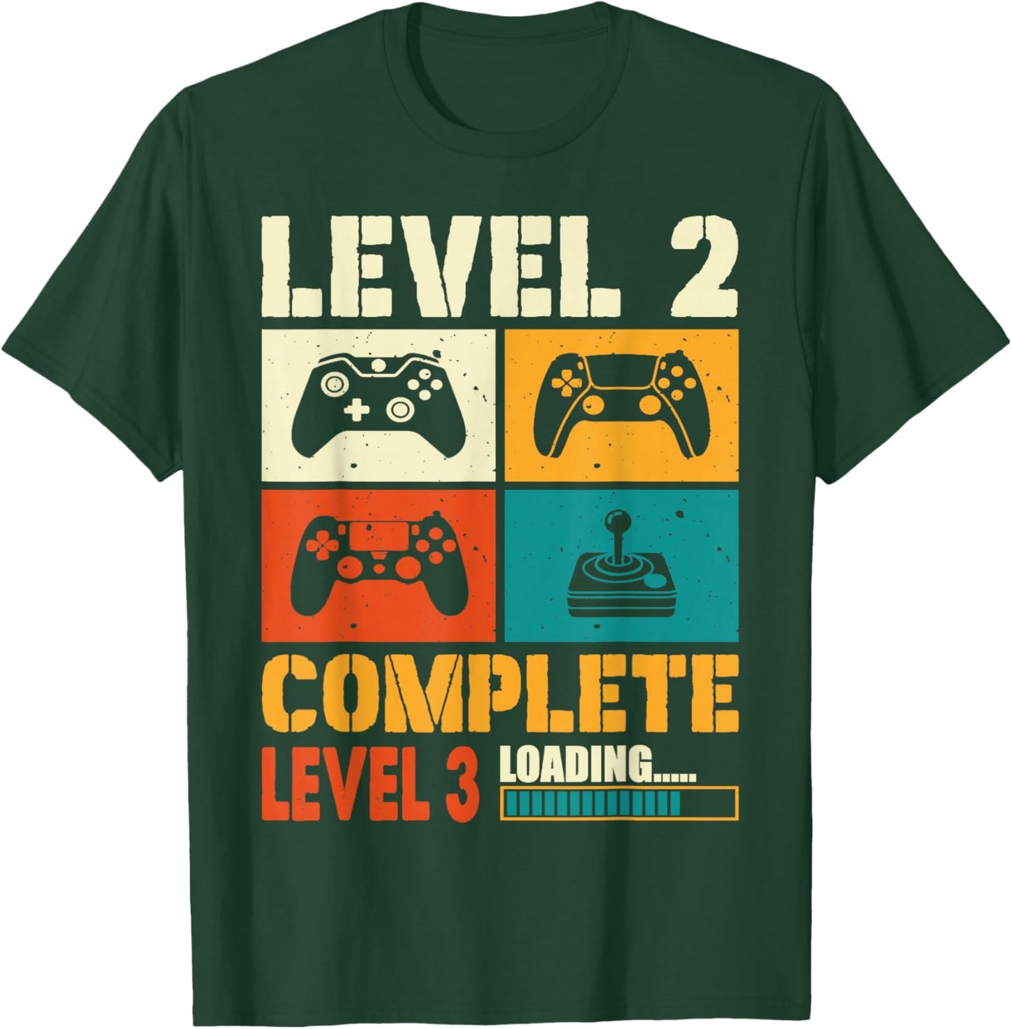 Level 2 Complete Level 3 Loading 2nd Wedding Anniversary T-Shirt - T-Shirt | Forest