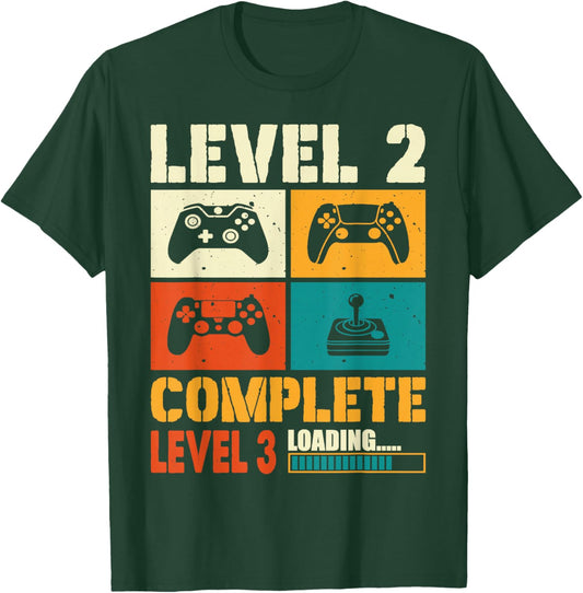 Level 2 Complete Level 3 Loading 2nd Wedding Anniversary T-Shirt - T-Shirt | Forest
