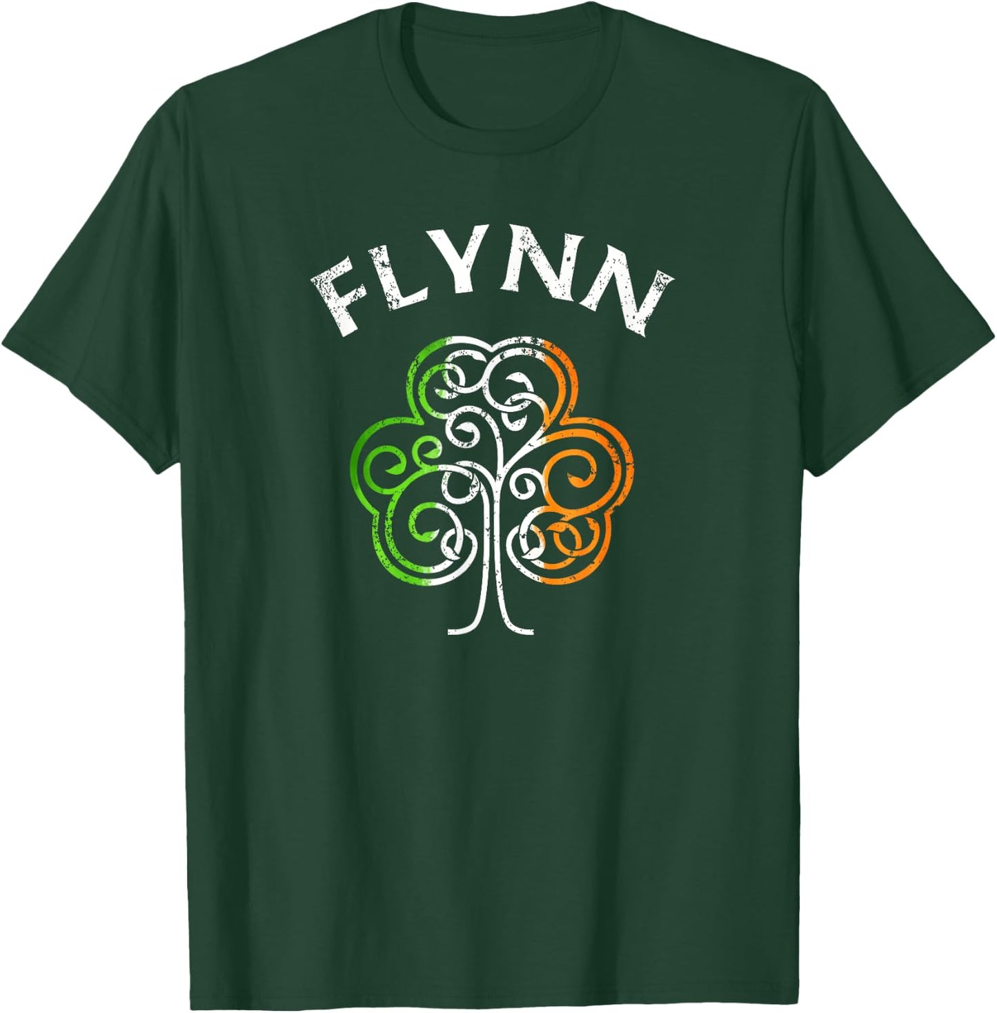 Flynn Irish Family Name T-Shirt - T-Shirt | Forest